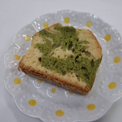 きな粉と抹茶のパウンドケーキ