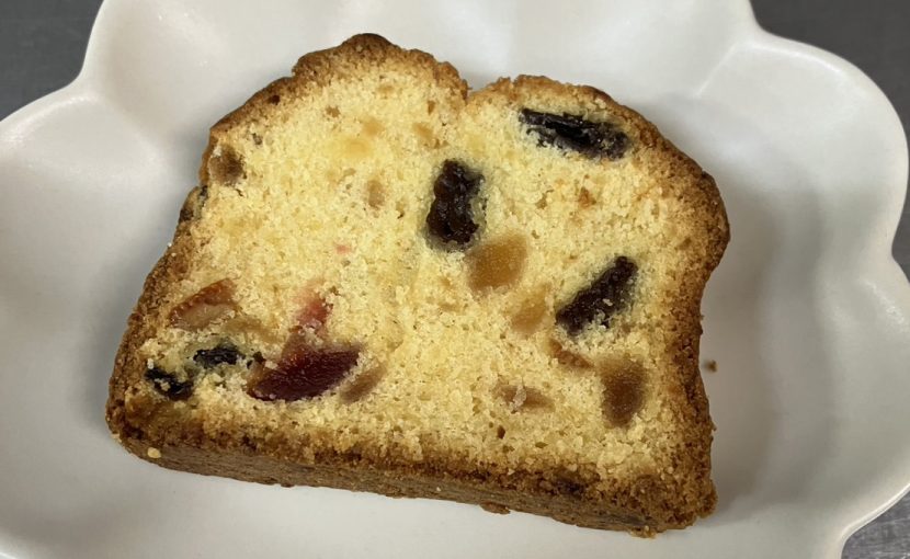 フルーツのパウンドケーキ